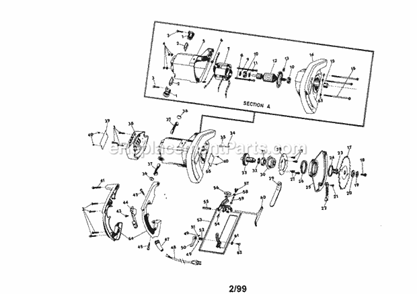 Unit Parts Diagram and Parts List for 31511850  Craftsman Circular Saw