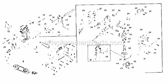 Part Location Diagram of 607353-001 Craftsman Blade Clamp