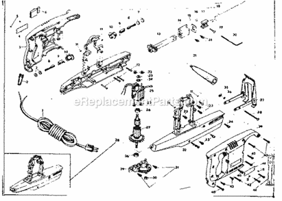 Part Location Diagram of 615930-003 Craftsman Switch