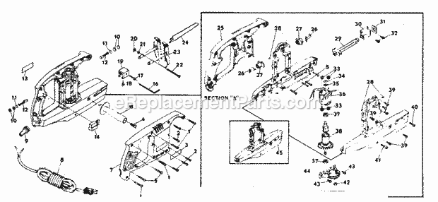Part Location Diagram of 623934-002 Craftsman Blade Screw
