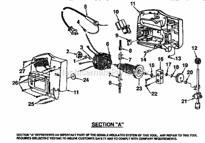 Part Location Diagram of 998449-003 Craftsman Switch