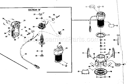 Part Location Diagram of 610662-000 Craftsman Collet/ring