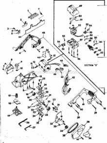 Part Location Diagram of 606866-001 Craftsman Rab Plate