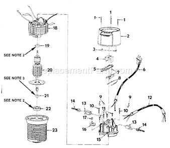 Section "A" Diagram and Parts List for 315174921  Craftsman Router