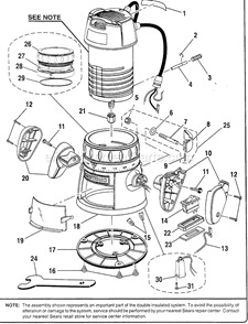 Part Location Diagram of 511991001 Ryobi Spring Reset Ring