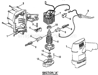Part Location Diagram of 200202245 Craftsman Housing Asy