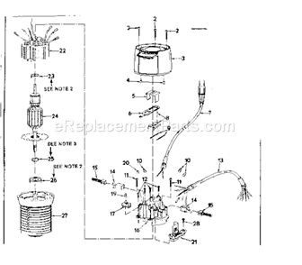 Section "A" Diagram and Parts List for 31517571  Craftsman Router