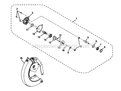 Part Location Diagram of A10003040066 Ryobi Screw Philips