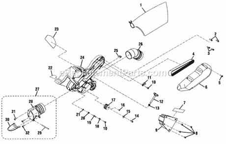 Part Location Diagram of E07000846157 Craftsman Clamp