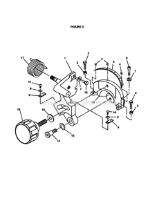 Part Location Diagram of A30003006003 Ryobi Hex Nut M6