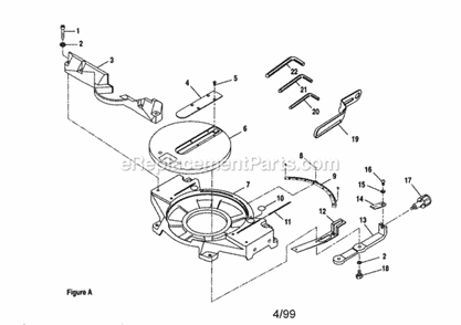 Part Location Diagram of 589027-008 Craftsman Plate