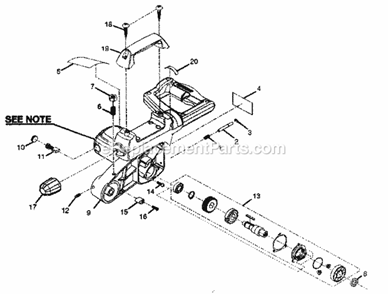 Part Location Diagram of S51100700 Craftsman Arbor Asy