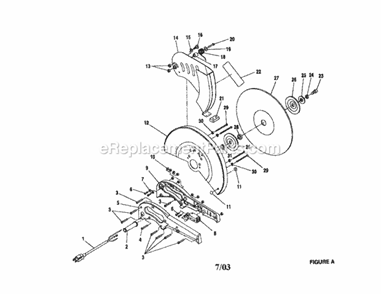 Part Location Diagram of C357016BB Ryobi Screw M6 X 16
