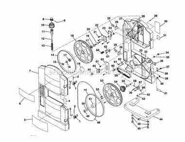 Part Location Diagram of 089015001705 Craftsman Switch Only
