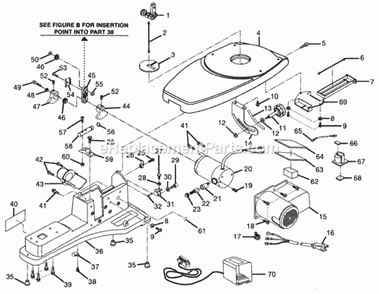 Part Location Diagram of A37130510060 Ryobi Washer M5