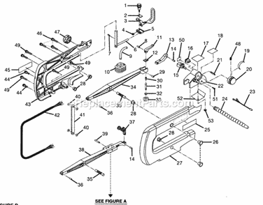 Part Location Diagram of A42001050220 Ryobi Spring Pin M5 X 22mm