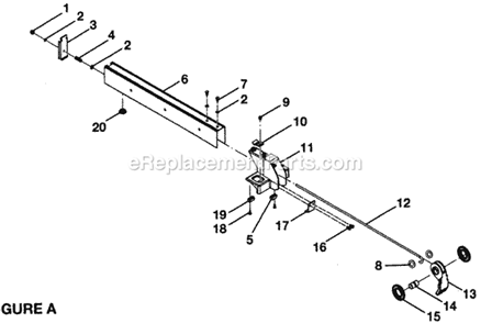 Part Location Diagram of 0121010207 Craftsman Indicator