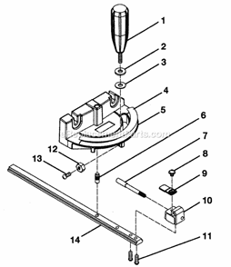Part Location Diagram of 0131010329 Ryobi Indicator