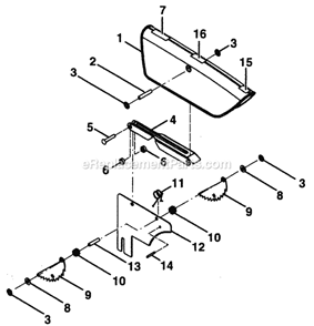 Part Location Diagram of 414011035 Ryobi Pin D5x32
