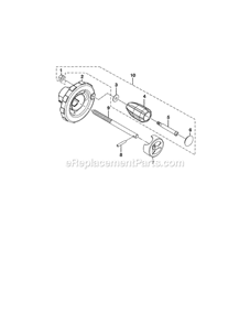 Height / Bevel Adjust Diagram and Parts List for 315218061  Craftsman Table Saw