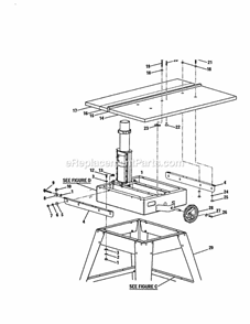 Part Location Diagram of 977227-001 Craftsman Handwheel
