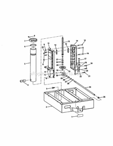 Part Location Diagram of 618235-000 Craftsman Data Plate