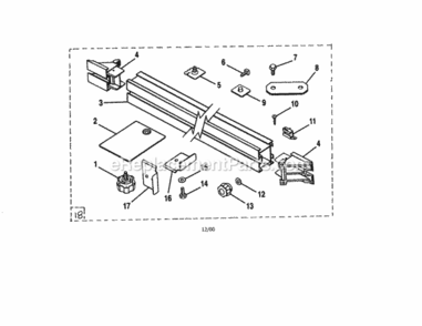Part Location Diagram of 661815-001 Craftsman Knob Bolt