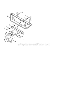 Blade Guard Diagram and Parts List for 315228110  Craftsman Table Saw