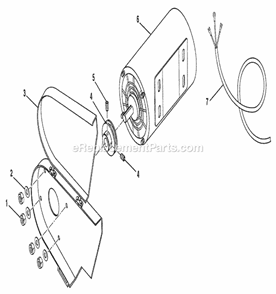 Page F Diagram and Parts List for 315228590  Craftsman Table Saw