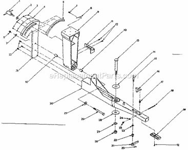 Field And Armature Assemb... Diagram and Parts List for 31523740  Craftsman Miter Saw