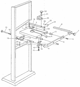 Part Location Diagram of 2757.00 Craftsman Screw 1/4-20X1 1/4"