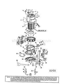 Part Location Diagram of 974096-001 Craftsman Shoulder Screw