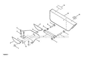 Blade Guard Diagram and Parts List for 315248200  Craftsman Table Saw