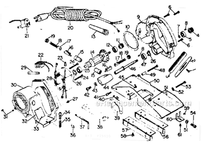 Part Location Diagram of 2-613651-01 Craftsman Bend Relief
