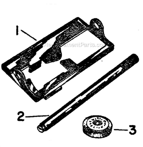 Part Location Diagram of 1-622305-00 Craftsman Shaft