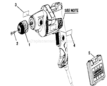 Part Location Diagram of 6611903 Ryobi CHUCK SCREW L.H.T.