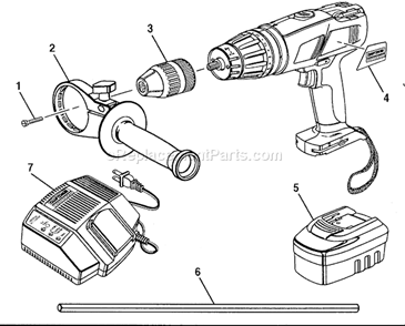 Part Location Diagram of 982391001 Craftsman Aux Handle
