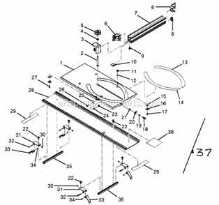 Part Location Diagram of 644434000 Ryobi Quick Stop