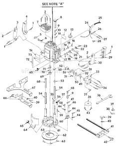 Part Location Diagram of 6180004 Ryobi Spring,set