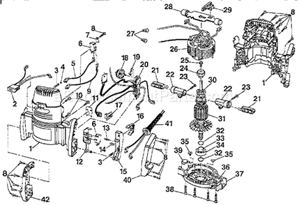 Router Diagram and Parts List for 315275060  Craftsman Router