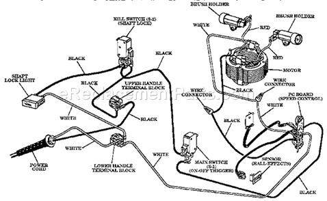 Page C Diagram and Parts List for 315275060  Craftsman Router