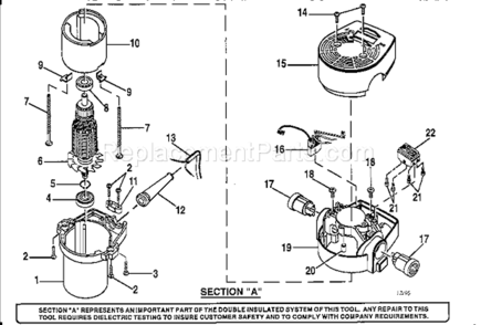 Part Location Diagram of 974288001 Ryobi Field-120 Bn/br