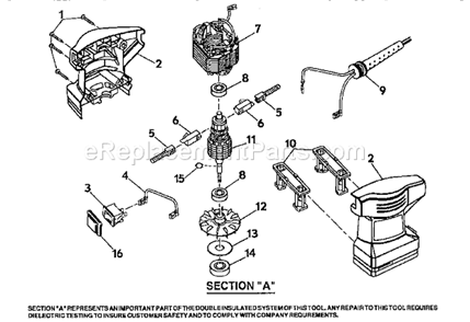 Part Location Diagram of 662314001 Ryobi Flanged Washer S605