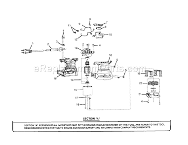 Part Location Diagram of 290188004 Ryobi RECEPTACLE & WIRE BLACK ASSEMB