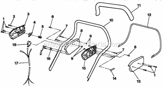 Part Location Diagram of 990908-009 Craftsman Screw
