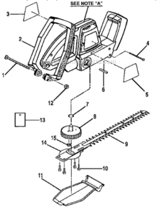 Part Location Diagram of 791-181424 MTD Screw