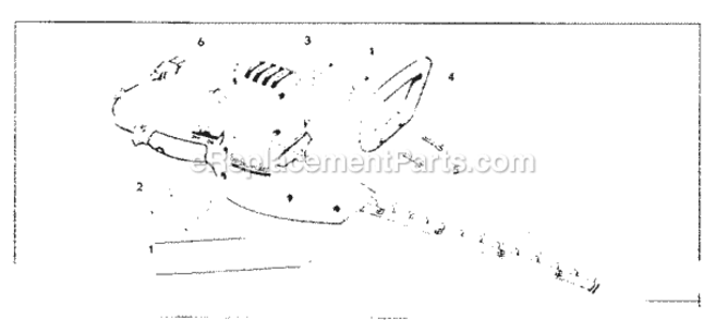 Page A Diagram and Parts List for 31581480  Craftsman Hedge Trimmer