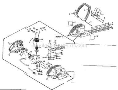 Part Location Diagram of 1-931744-801 Craftsman Washer
