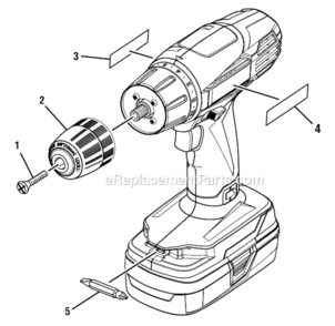 Part Location Diagram of 670820045 Ryobi Double Ended Bit (#2 Phillips And #6 Slotted)