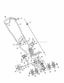 Part Location Diagram of 753-06817 MTD TUBE SQUARE